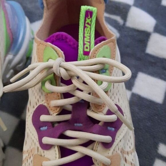 Nike React Vision D/MSIX Beige Pastel Colors Running Shoe Sneaker Size 7.5 - Picture 4 of 10